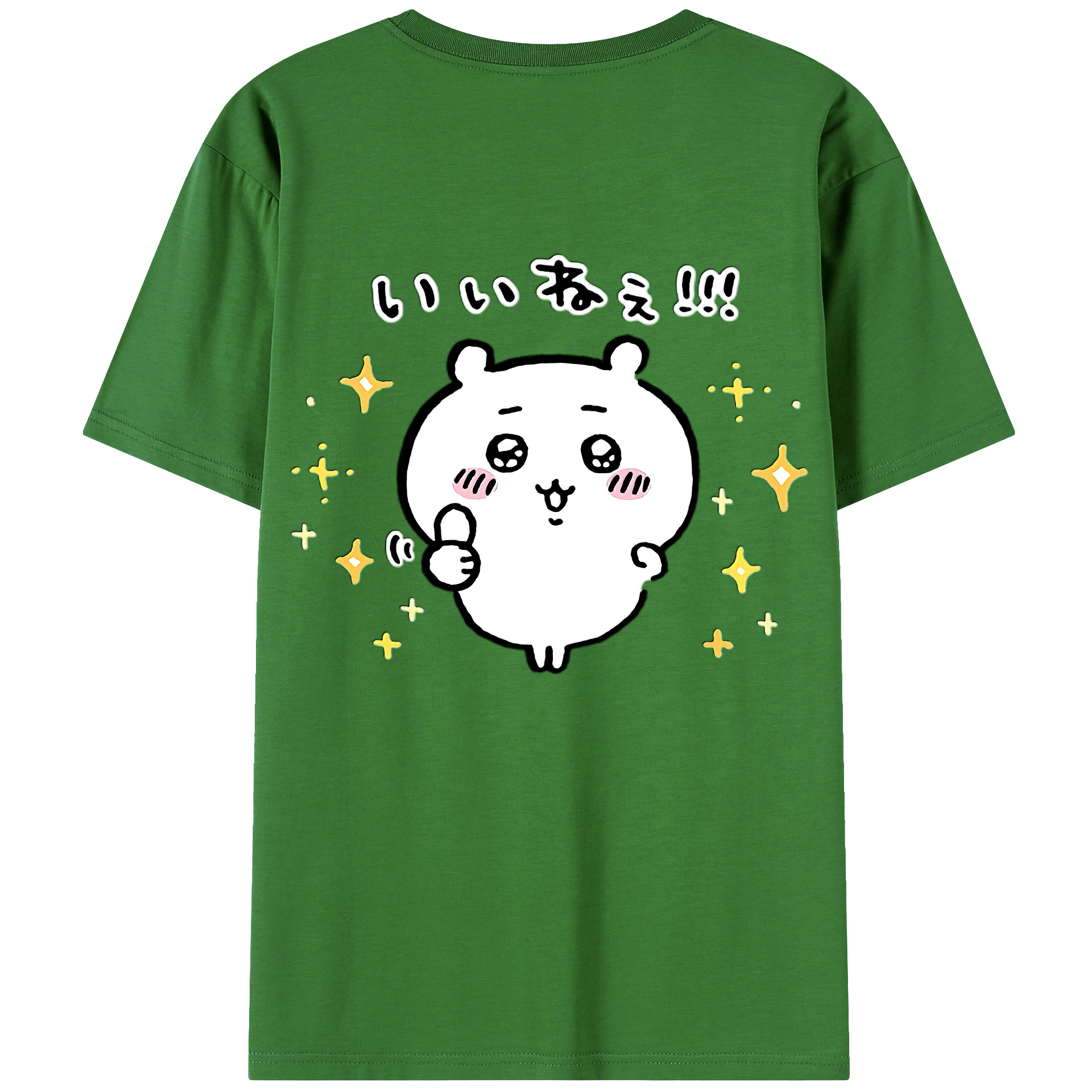 （画像用） ちいかわ ちいかわ Chii-kawa chiikawa レディース半袖Tシャツ(バックプリント)